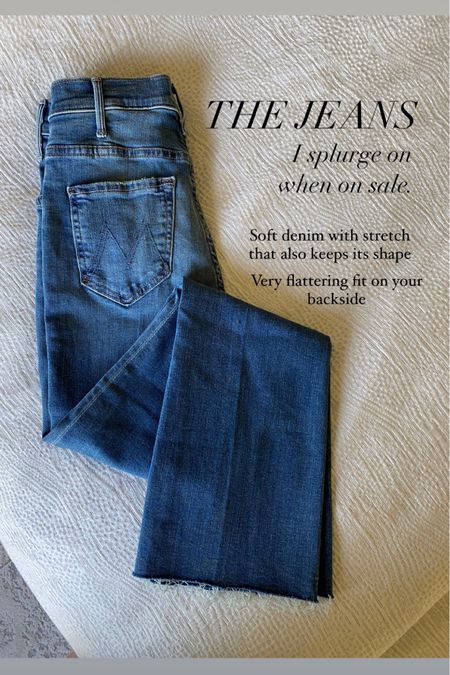 My favorite brand for premium denim is on sale 15-25% off. I size up usually in the Insider and the Hustler styles. Great quality jeans with stretch but hold shape  

#LTKover40 #LTKstyletip #LTKsalealert