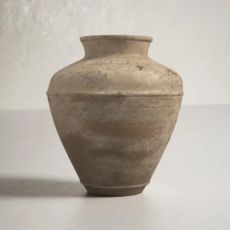 Doreen Brown Indoor / Outdoor Ceramic Jar | Wayfair North America