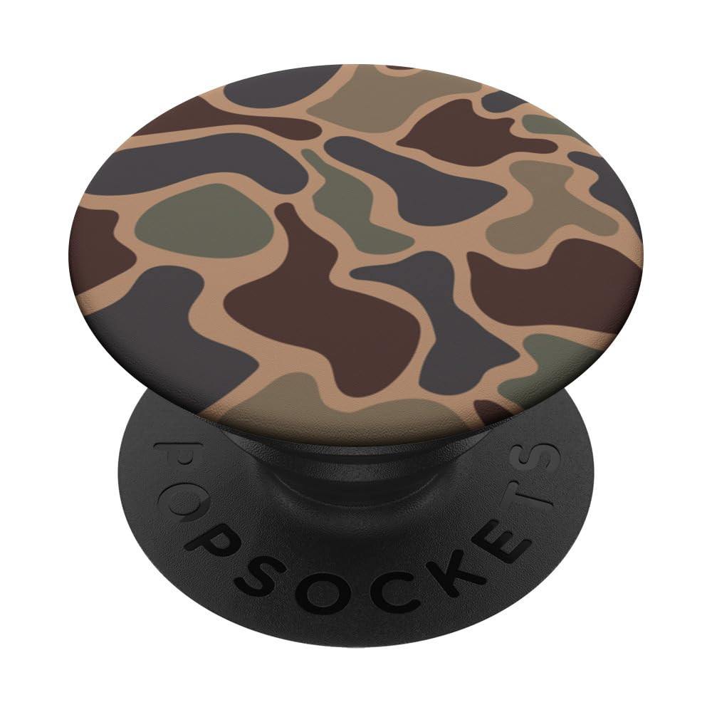 Ozark Timber Vintage Deer Camo Classic Hunting Camouflage PopSockets Adhesive PopGrip | Amazon (US)