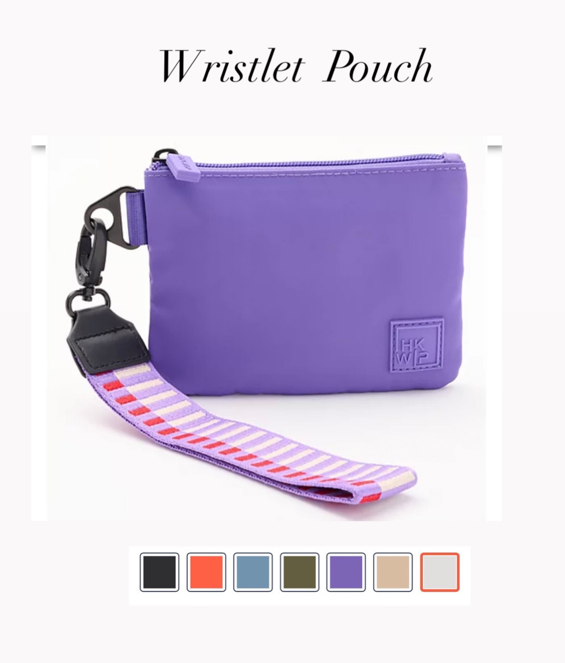 The Everyday Essentials RFID Wristlet Pouch — SHOP — IHKWIP