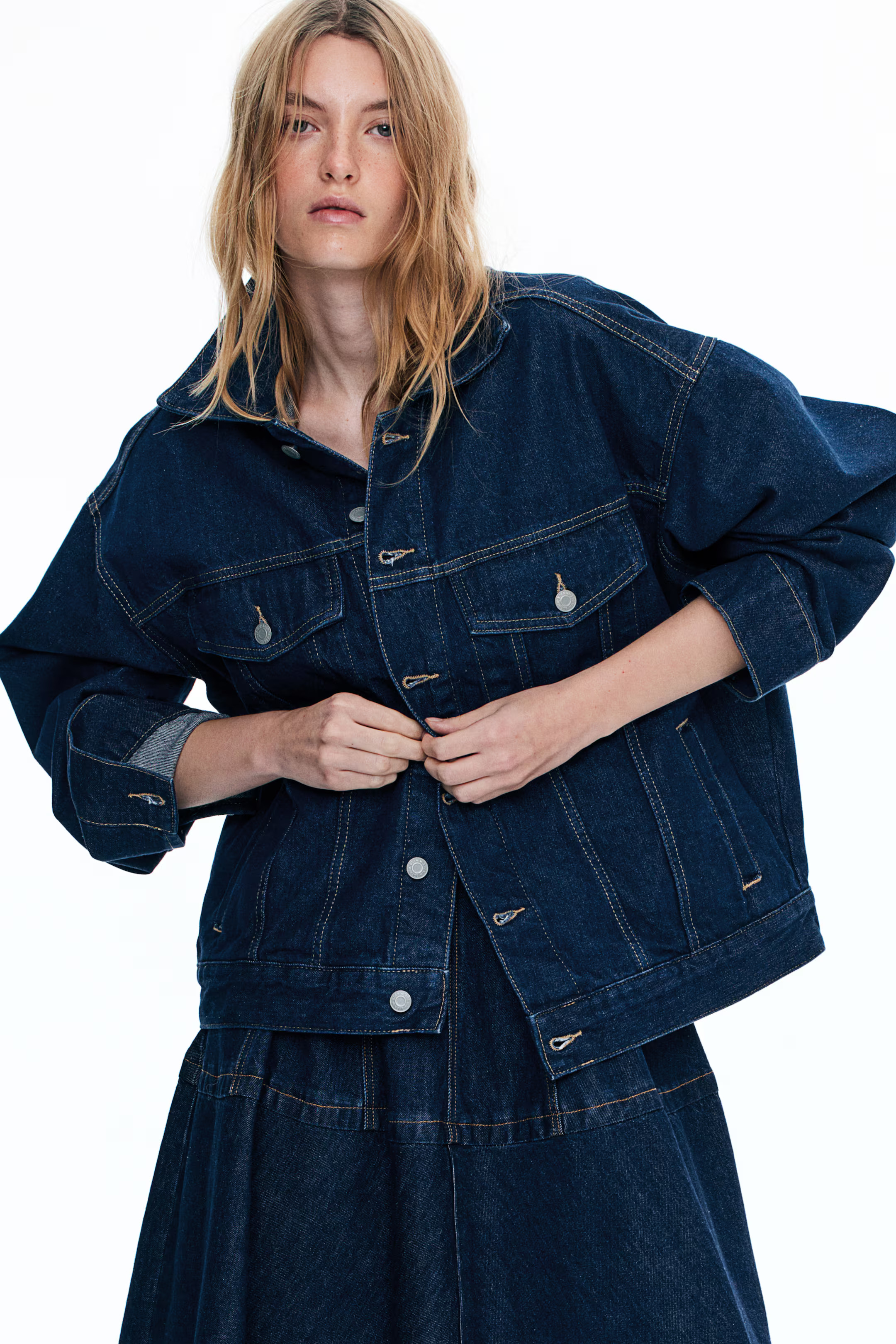 Oversized Denim Jacket | H&M (US + CA)
