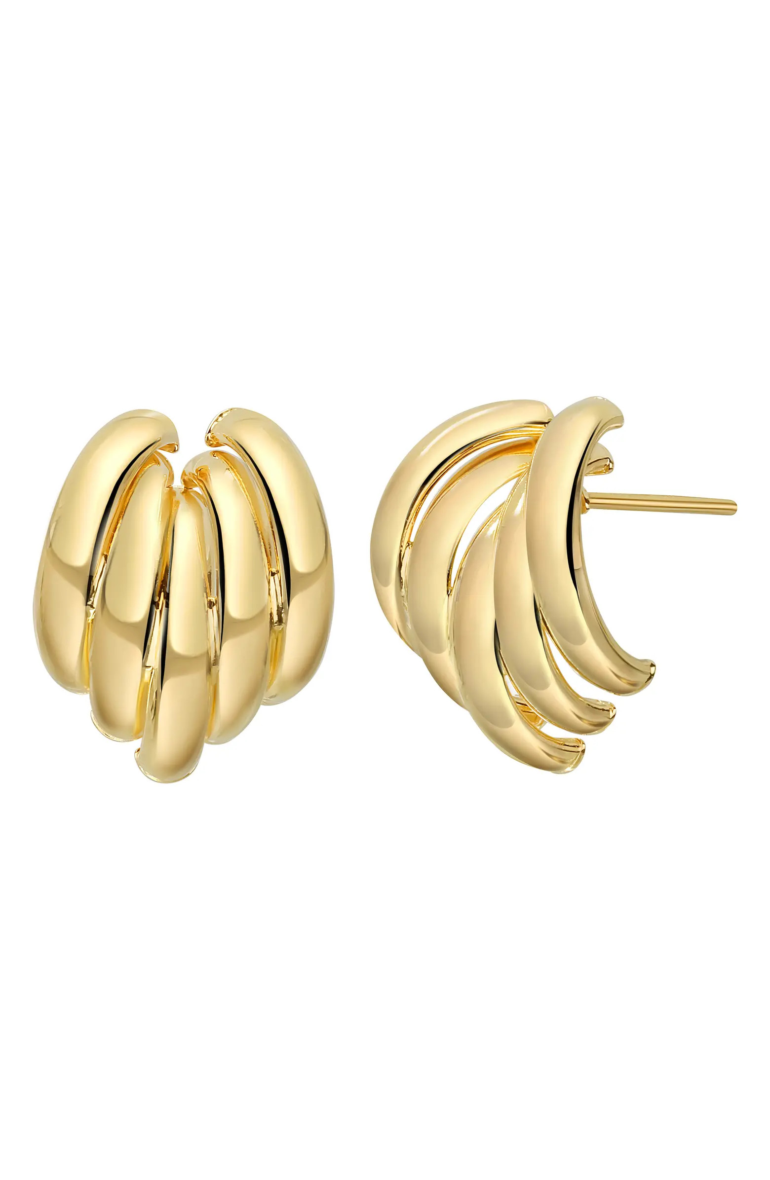 Bony Levy 14K Half Hoop Earrings | Nordstrom | Nordstrom