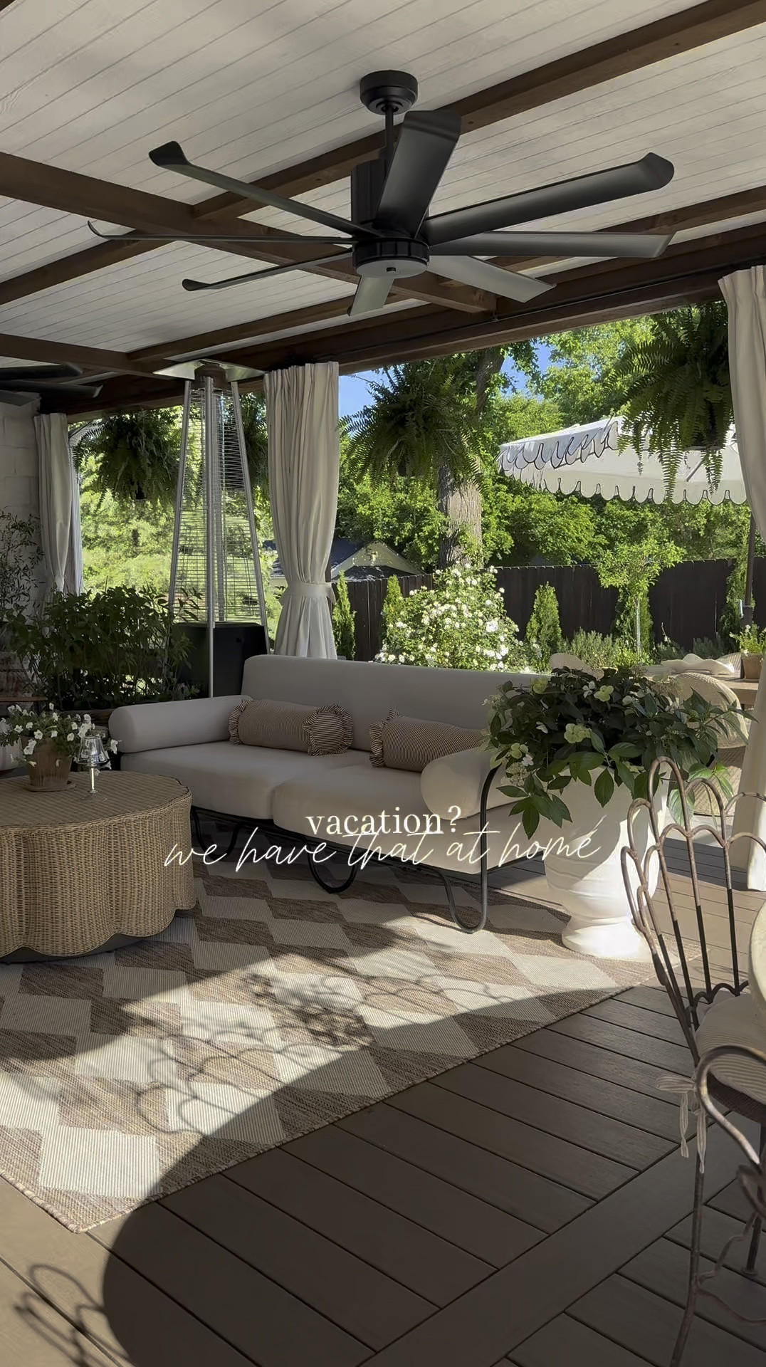 Make your backyard a vacation spot you can use year round! 

#LTKHome #LTKSeasonal