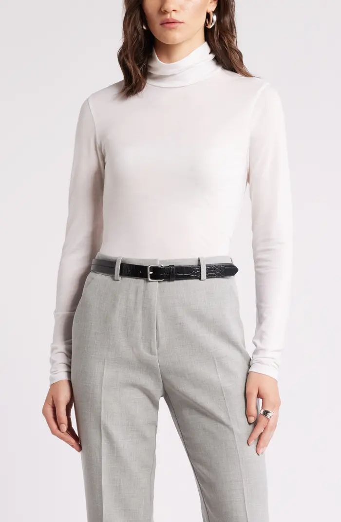 Nordstrom Lyocell & Wool Turtleneck | Nordstrom | Nordstrom