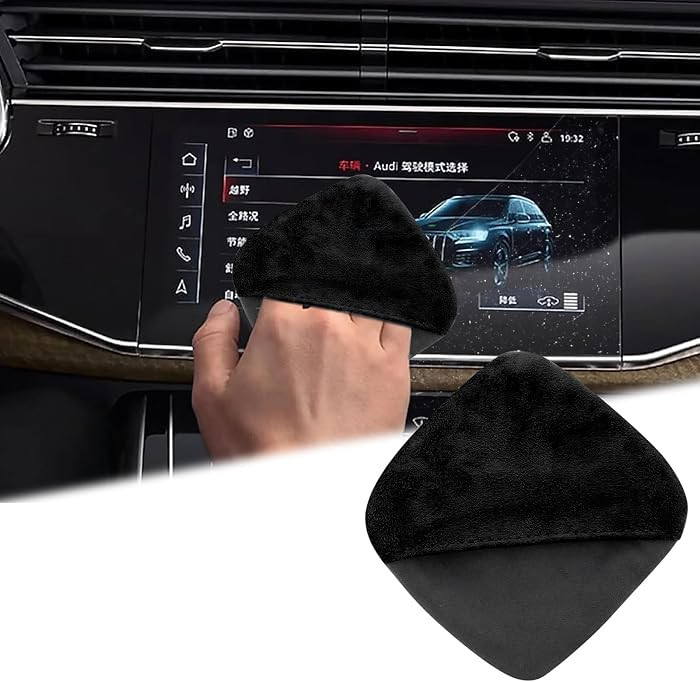 Car Screen Cleaner, 4.1''\u00d74.1'' Microfiber Dashboard Wipes, Square Microfiber Cloth, Automot... | Amazon (US)