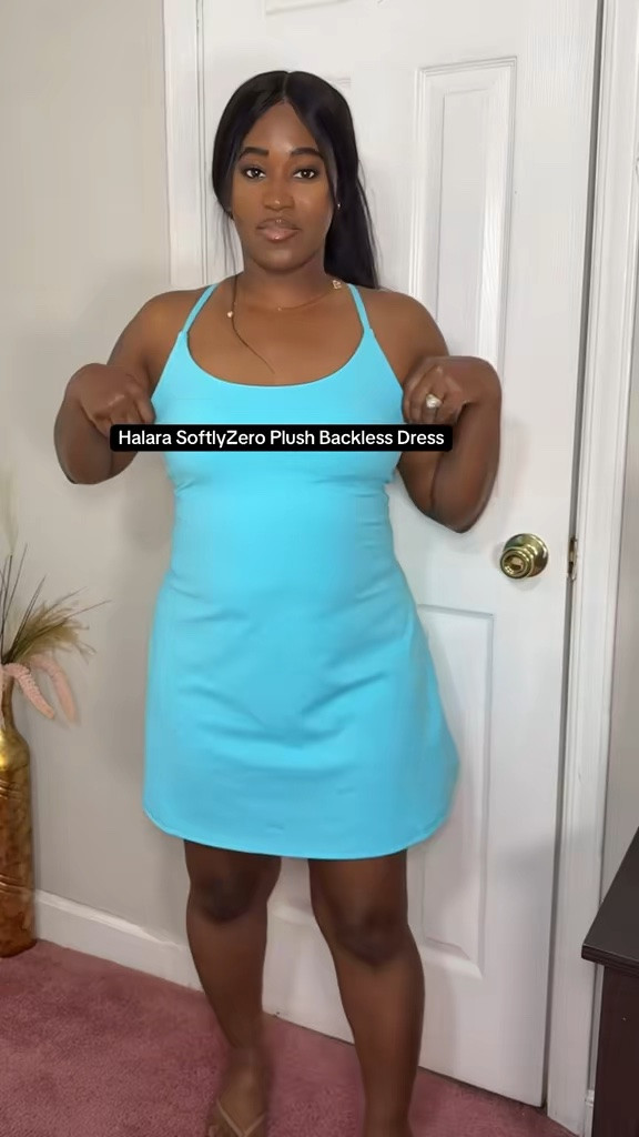 I'm obsessed with how soft and comfortable the Halara Softly Zero Plush Backless Dress is.
The fit is flattering, the fabric feels amazing, and the backless design gives it the perfect touch of elegance.

#LTKgrwm #LTKmomlife #LTKootd