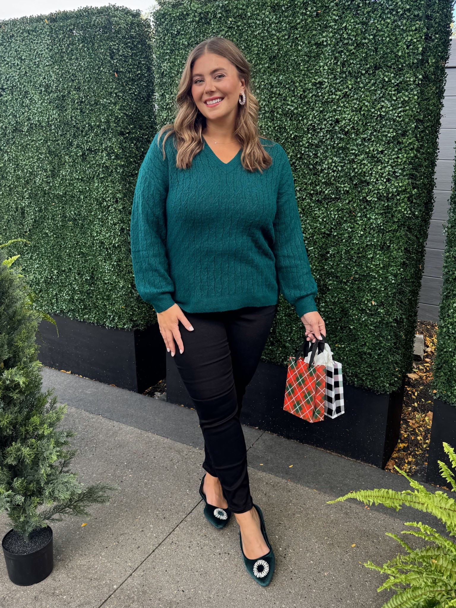 Wearing size 16 in sweater & 18 in jeans. Use CARALYN10 at checkout for 10% off at Lane Bryant! 

#LTKPlusSize #LTKSaleAlert #LTKHoliday