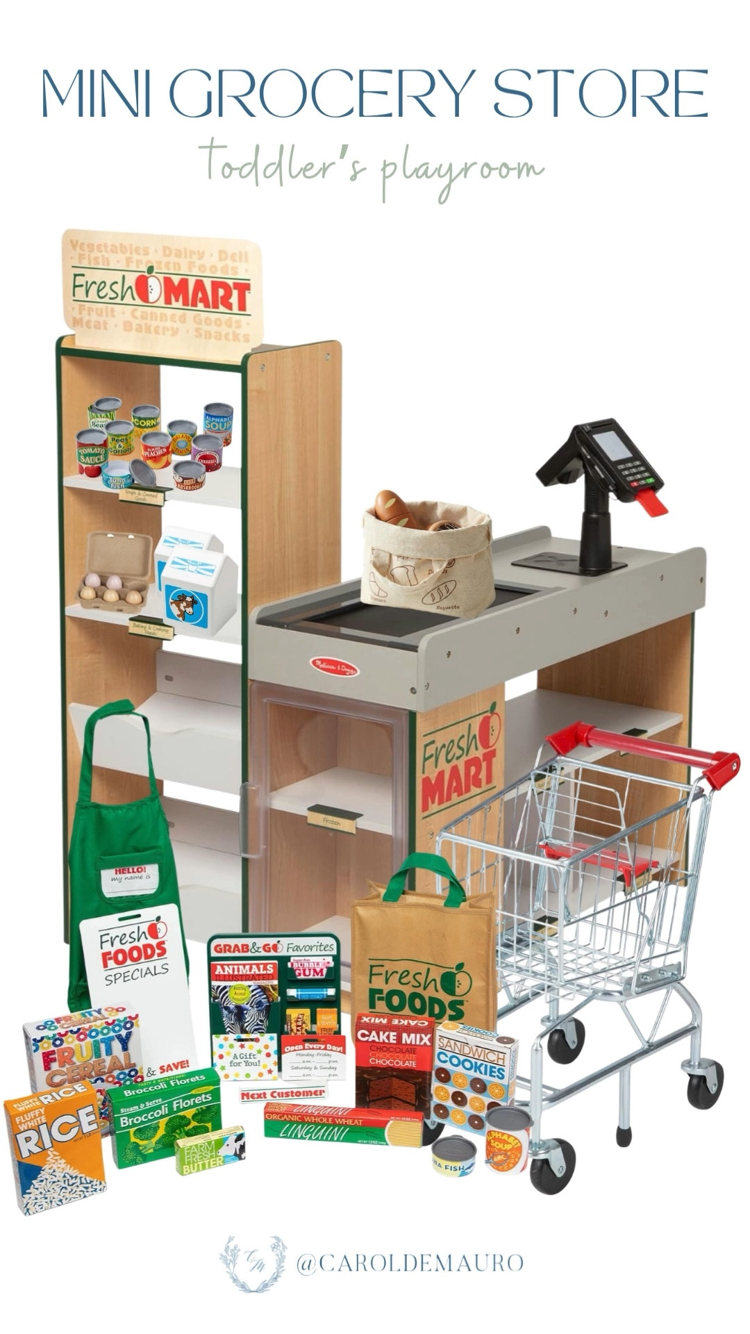 You'll love this cutest grocery run for your kid's playroom! Let your toddler take the lead and see where their imagination goes with these cute toys.

mini grocery store, toddler toys, imaginary play, interactive play, mom hacks, montessori inspo, amazon home, play based learning

#LTKHome #LTKSeasonal #LTKKids