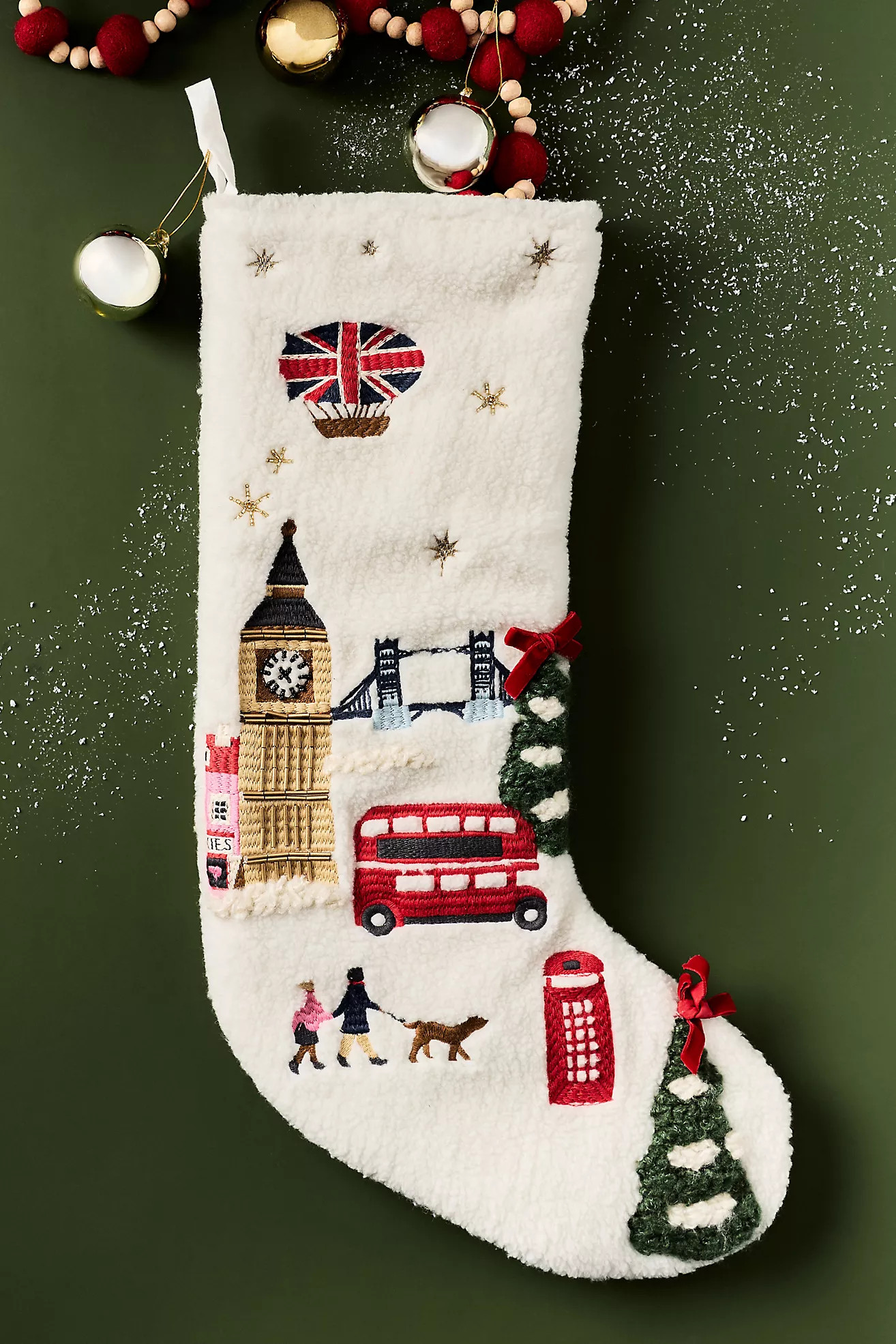 Holiday in the City Stocking | Anthropologie (UK)