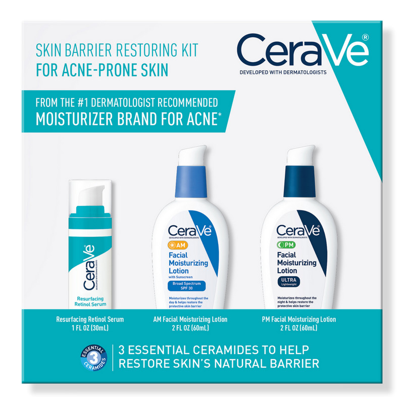 CeraVe Skin Barrier Restoring Kit for Acne Prone Skin | Ulta Beauty | Ulta