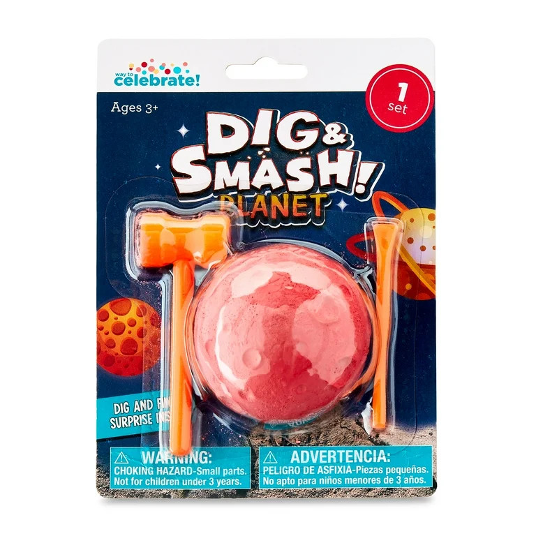 Dig and Smash Planet Party Favor, by Way To Celebrate | Walmart (US)