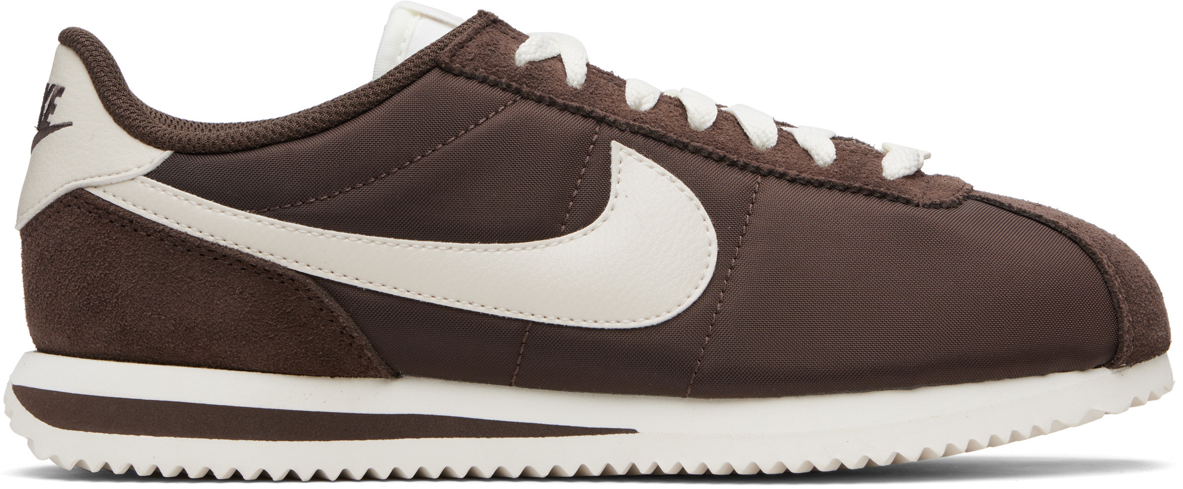 Nike Brown Cortez Textile Sneakers | SSENSE