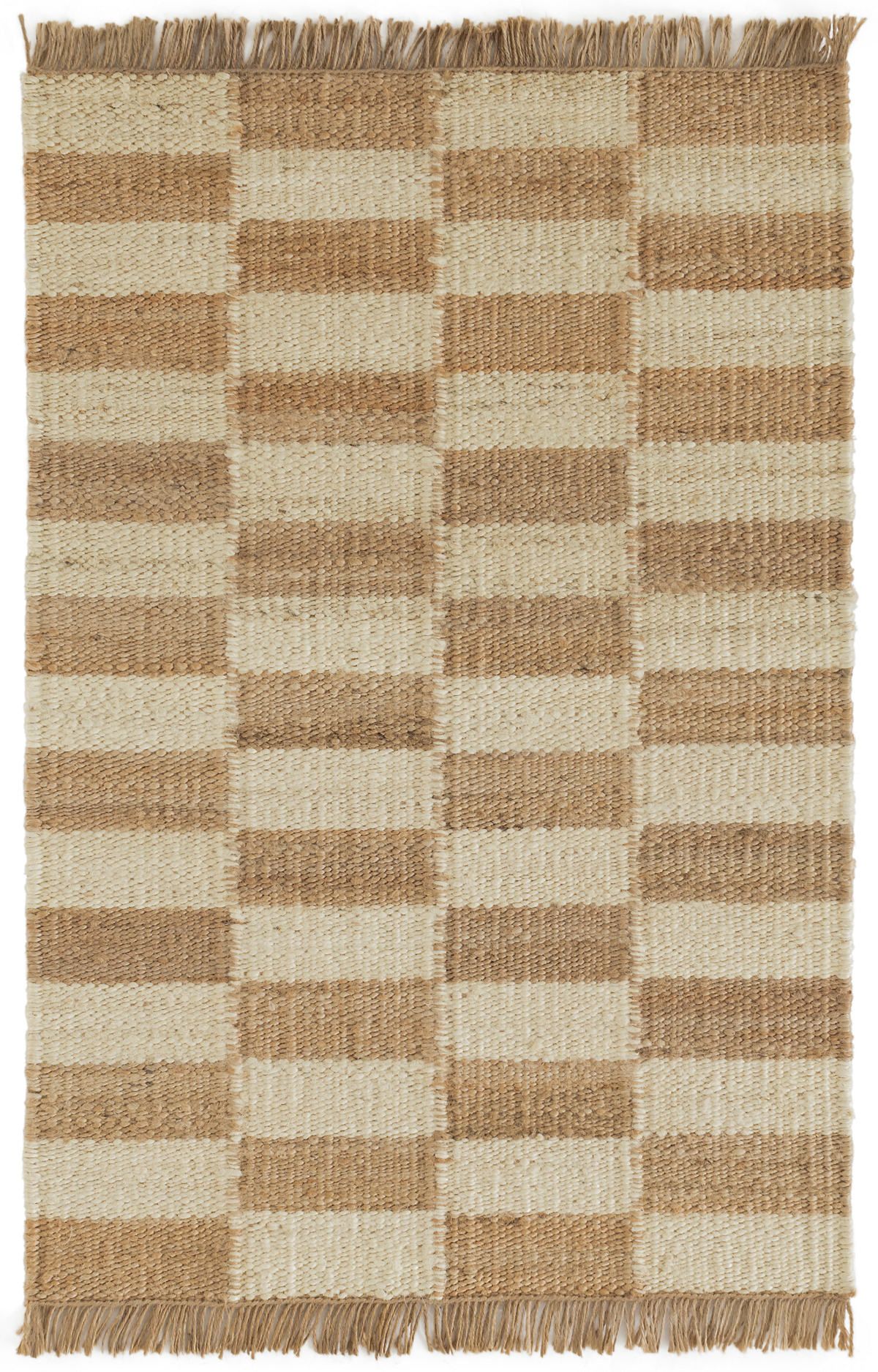 Ilonga Ivory/Natural Woven Jute Rug | Annie Selke