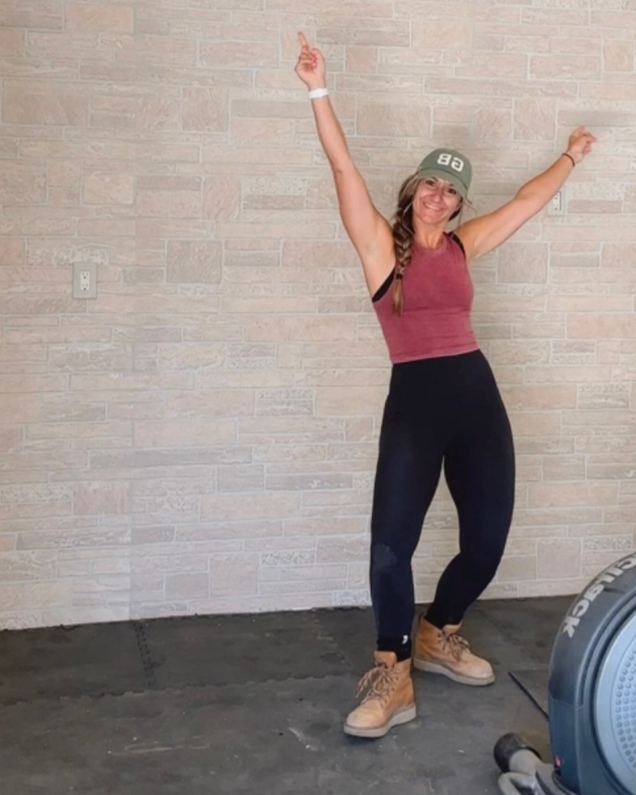 Faux stone wall and my favorite work attire

#LTKhome #LTKworkwear #LTKFitness