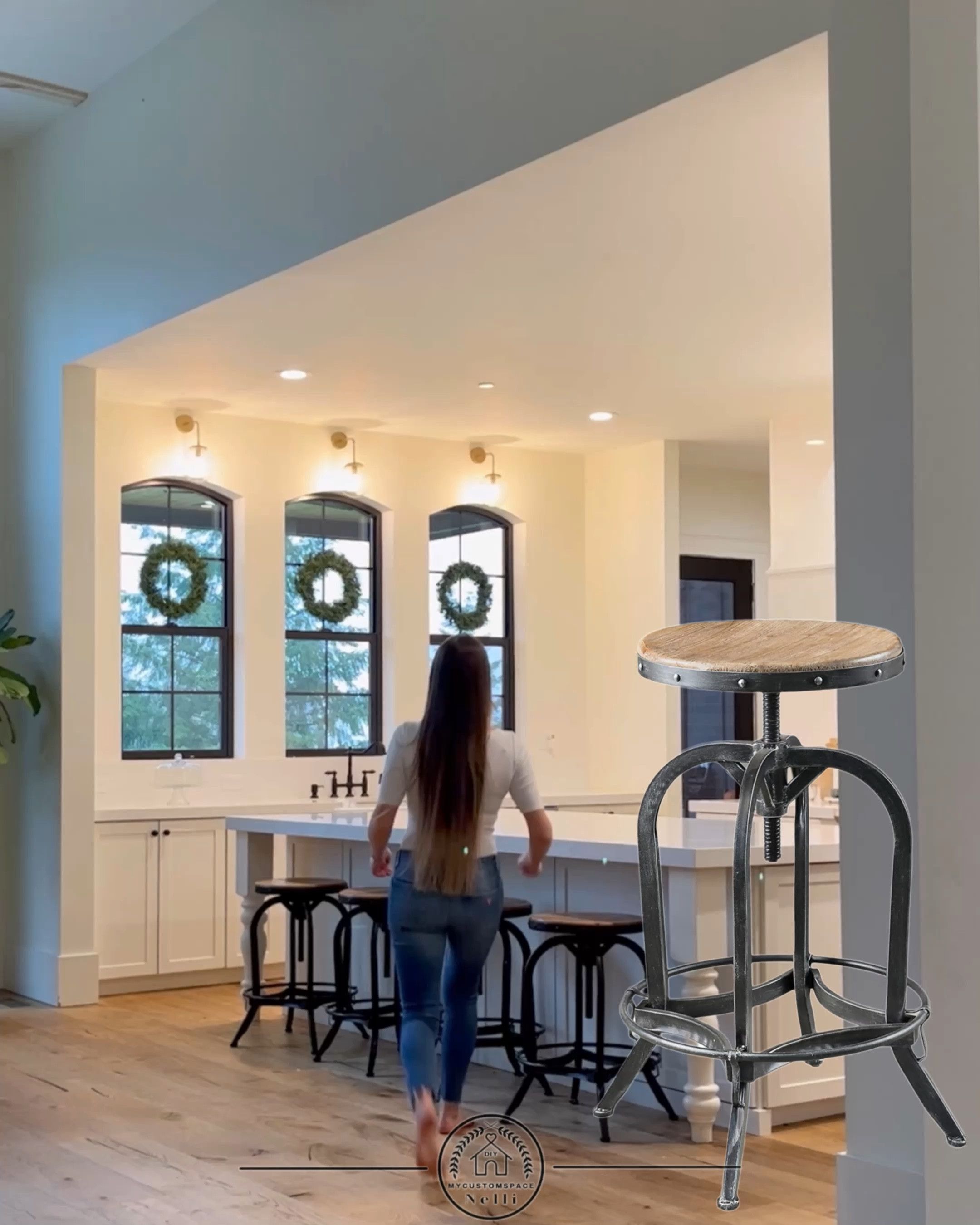 Love my adjustable counter stools 👍

#LTKhome #LTKstyletip #LTKFind