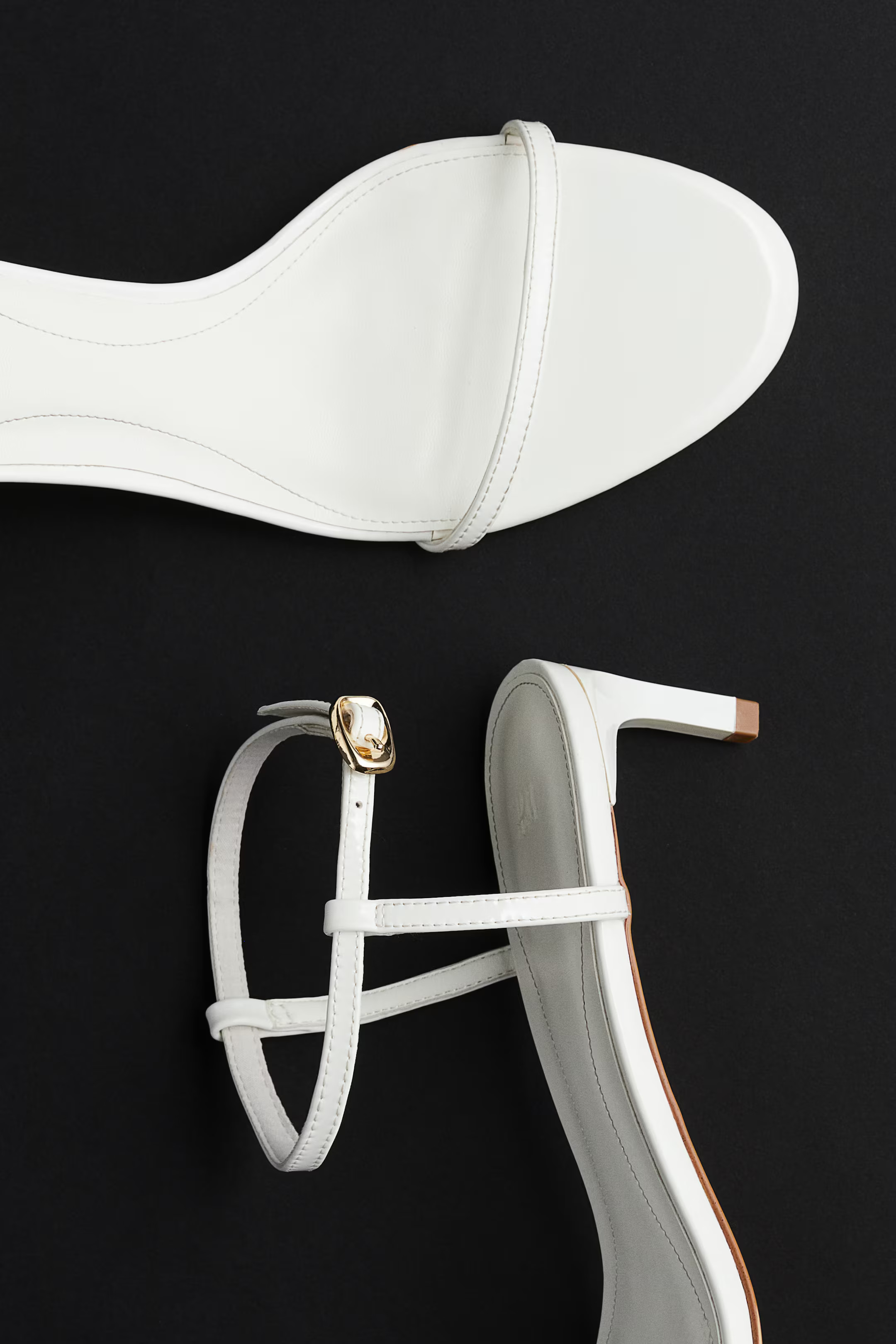 Heeled strappy sandals | H&M (UK, MY, IN, SG, PH, TW, HK)