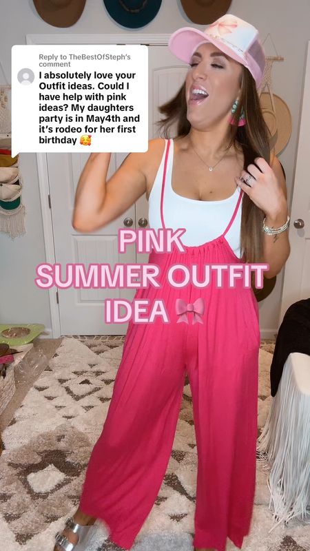Pink summer outfit - look for less travel outfit Amazon , travel , vacation , date day , mom outfit , spring , free people inspired , sandals , bodysuits 

#LTKFestival #LTKStyleTip #LTKSeasonal