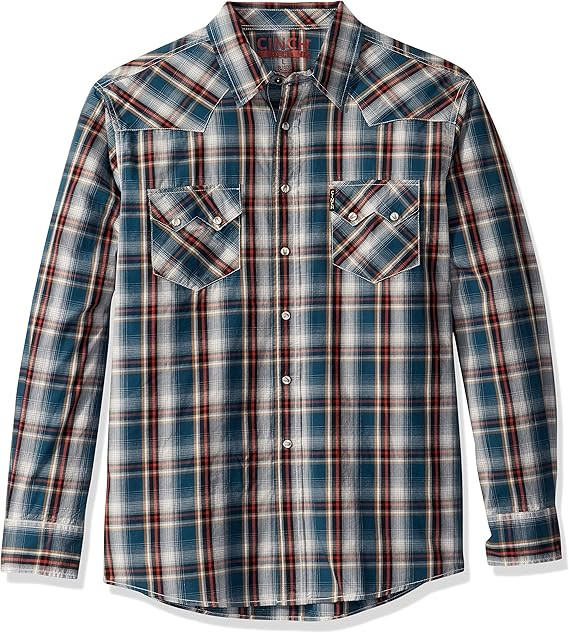 Cinch Men's Modern Western Fit Shirt | Amazon (US)