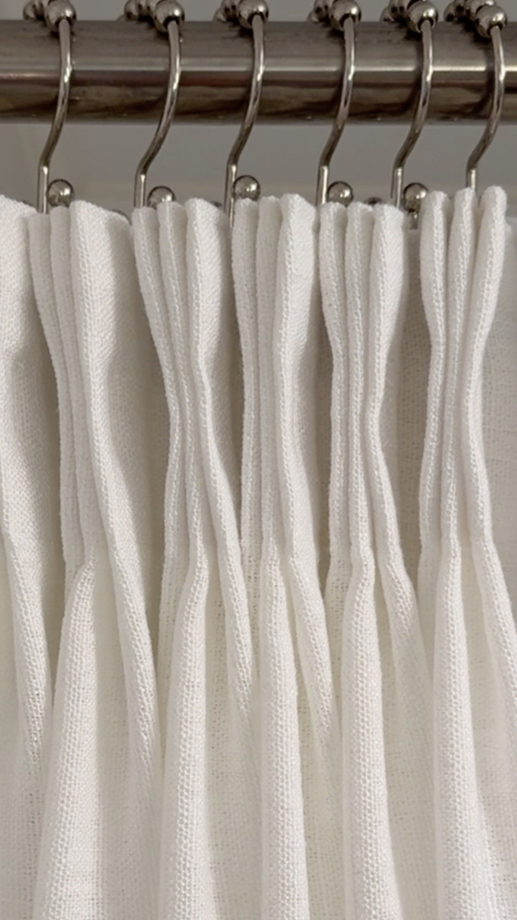 Perfectly pleated extra long shower curtains… here’s what I use! ￼

#LTKHome