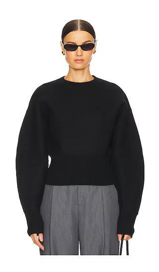 Arlet Crewneck Sweater in Black

        
            EAVES
        
                    
       ... | Revolve Clothing (Global)