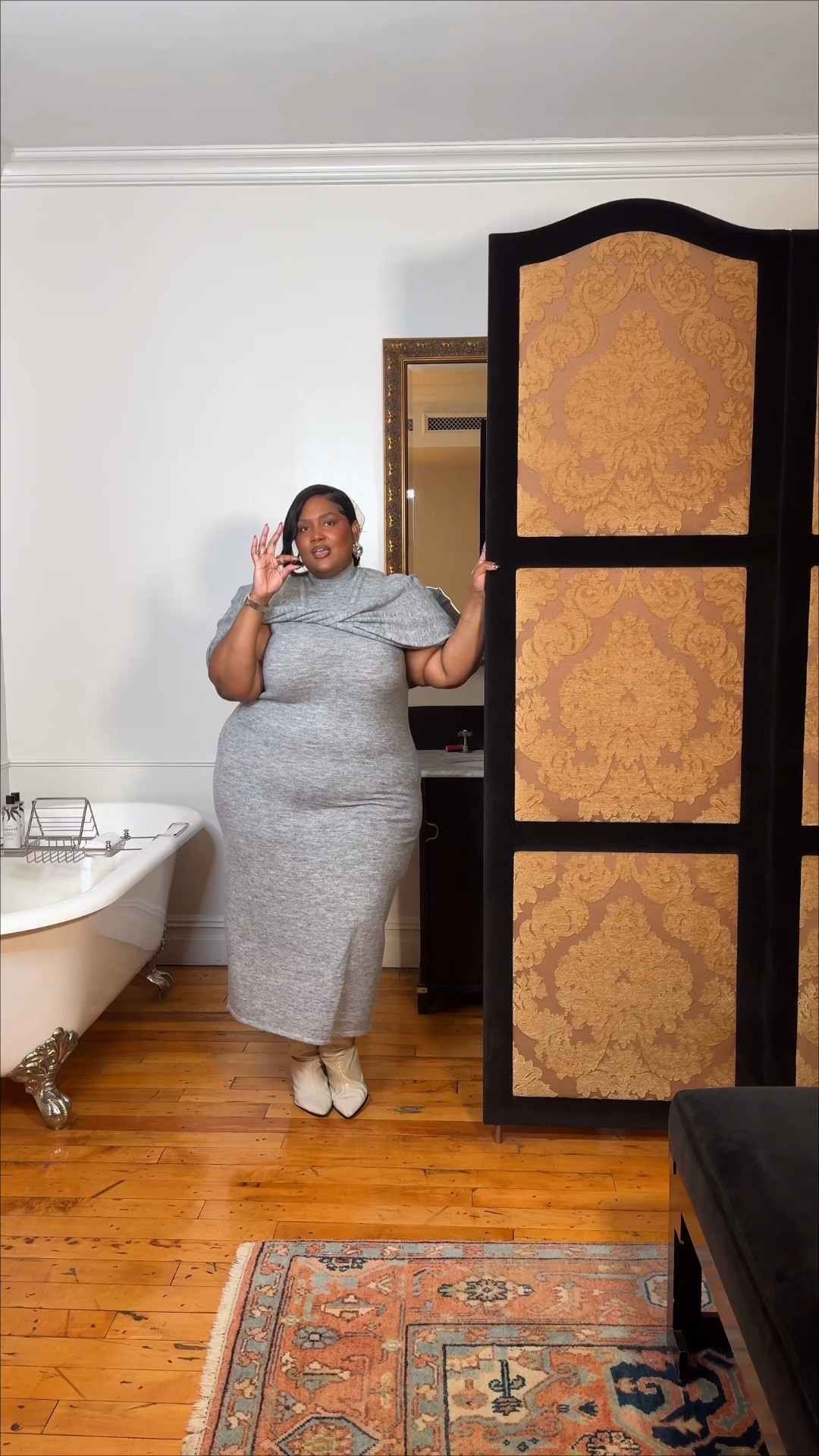 POV: You’re looking for plus-size Thanksgiving inspo… and you find me  🤎🍁
 
This year I’m spending Thanksgiving in a remote part of Vermont with my brother-in-law’s family, and as much as I want to make a beautiful first impression… comfort is still my top priority. So I pulled a few outfits that feel festive, cozy, and very me.
And if you’re exploring these looks, everything I’m wearing is part of ELOQUII’s Black Friday Sale the entire site is 50% off starting today.
Mis amores, tell me: which outfit is your Thanksgiving vibe?
 

#LTKPlusSize #LTKCyberWeek