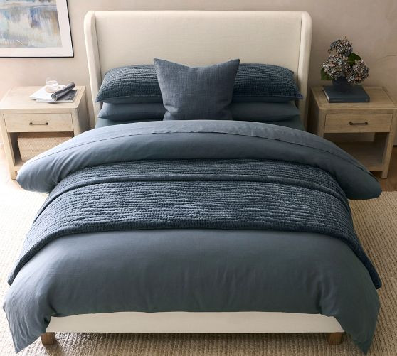 Washed Velvet Handcrafted Quilt | Pottery Barn (US)