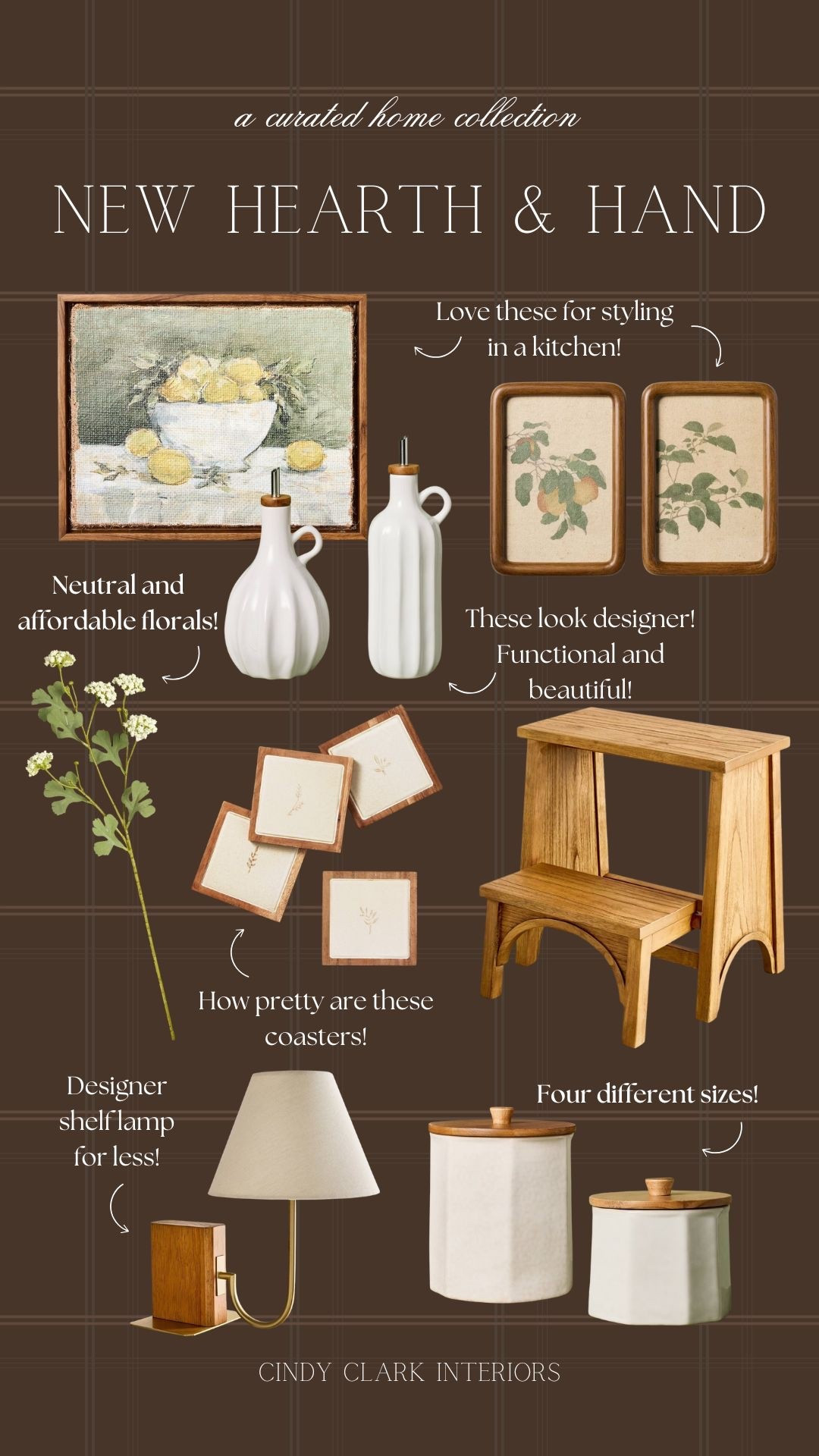 Hearth & Hand just released a beautiful new collection! Gorgeous wood finishes, kitchen accents, vintage inspired art, and affordable price points. 

#LTKHome