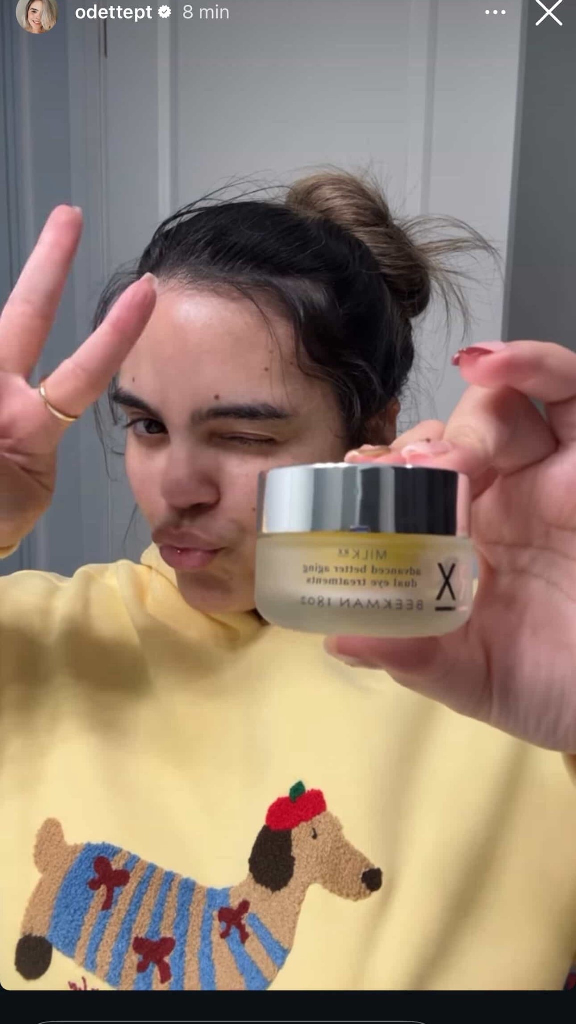 El eye cream Que estoy usando 

#LTKBeauty