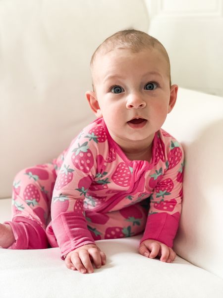 Baby pajamas. Baby girl double zipper pajamas. Bamboo sleepers. Baby footie pajamas. 

#LTKkids #LTKfamily #LTKbaby