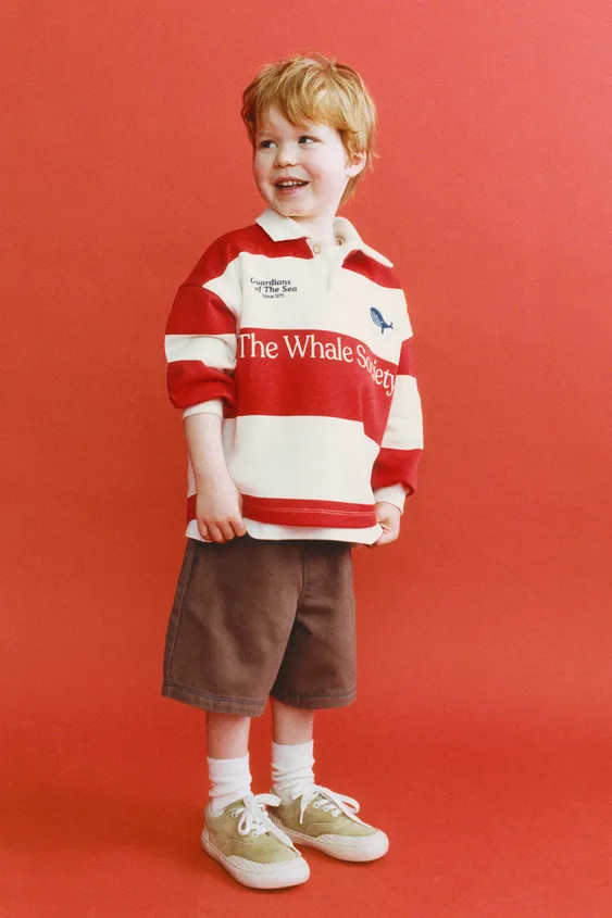 CONTRAST STITCHING SHORTS | Zara US