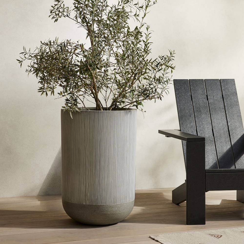 Textured Radius Planter | West Elm (US)