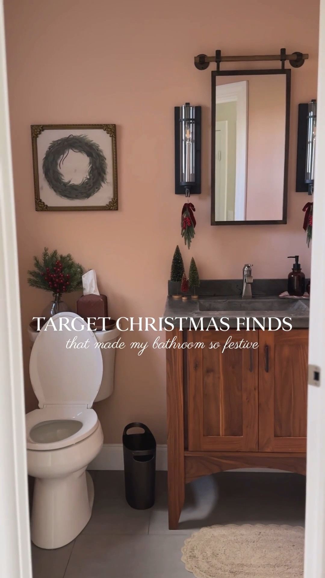 Here’s my latest roundup of Christmas decor goodies from Target — the perfect festive touches to make even your bathroom feel merry and bright! 🎄✨

#TargetFinds #MyTargetStyle #TargetHome #TargetChristmas #TargetHolidayDecor #ChristmasDecor #HolidayHomeDecor #LTKFinds #BudgetFriendlyDecor #BathroomDecor #ChristmasBathroom #HomeDecorInspo

#LTKHome #LTKHoliday #LTKHoliday #LTKSeasonal #LTKHome