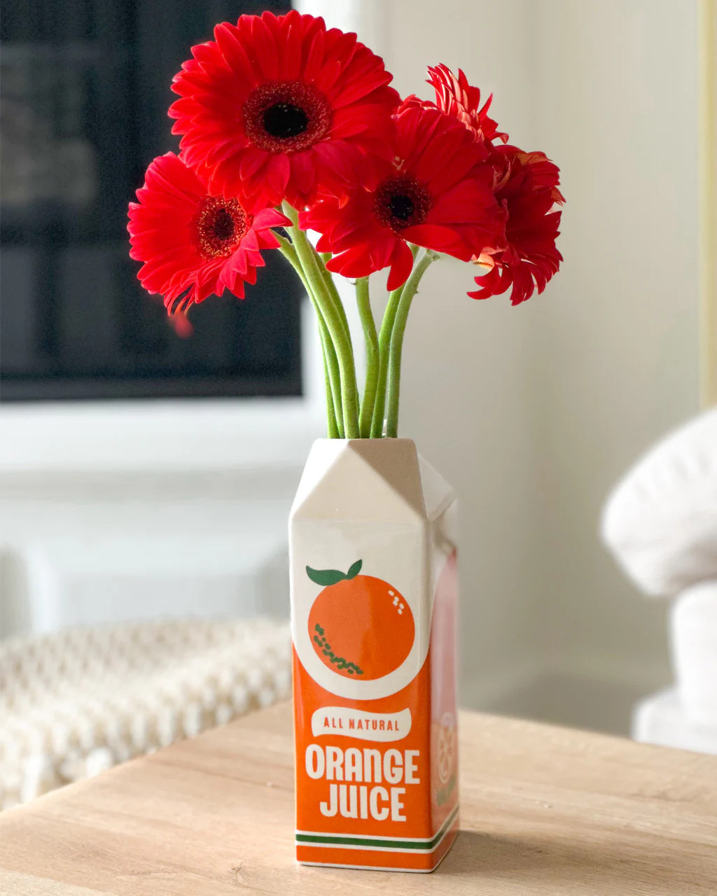Rise and Shine Vase - Orange Juice | ban.do