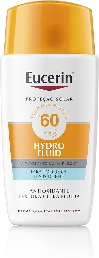 Eucerin Sun Hydro Fluid FPS60 50ml | Amazon (BR)