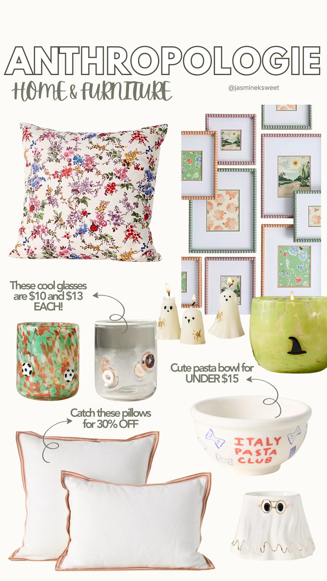 Anthro home pieces that make the whole room feel finished 

 #LTKHome #LTKSaleAlert