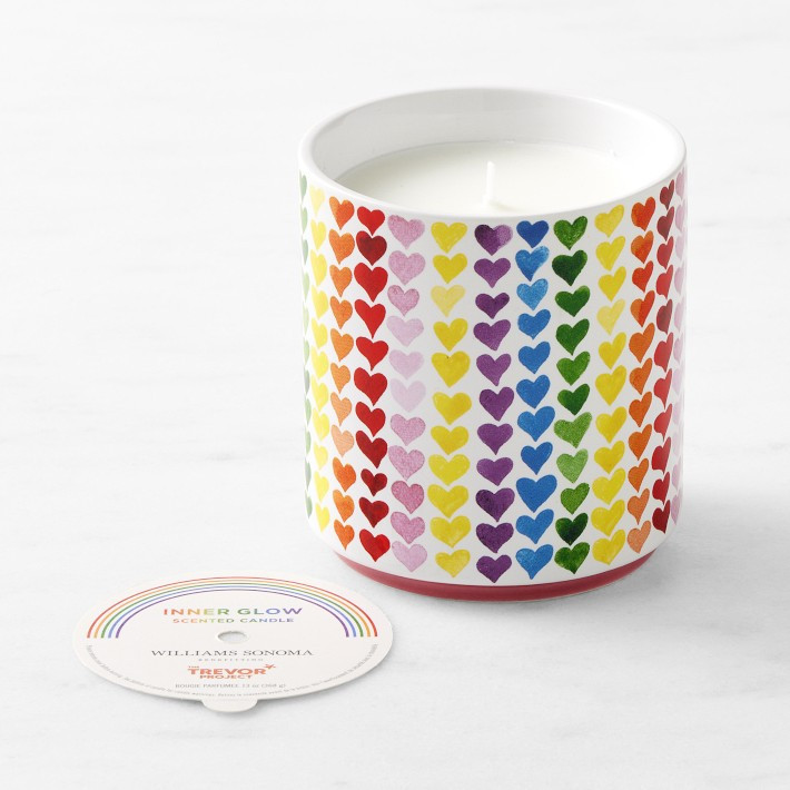 Trevor Project Inner Glow Pride Candle | Williams-Sonoma