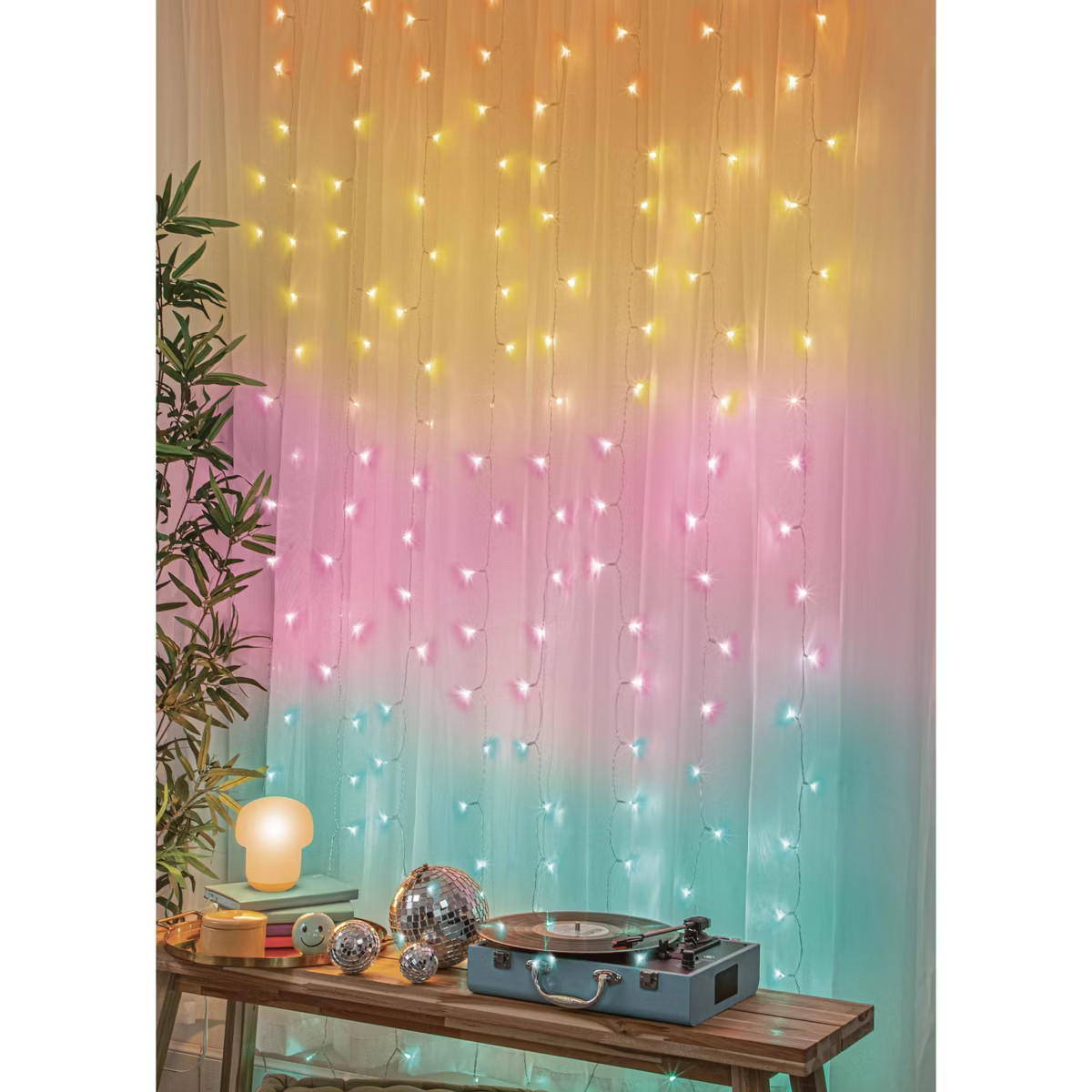 LED Gradient Teen Curtain Light - West & Arrow | Target
