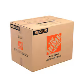 The Home Depot 21 in. L x 15 in. W x 16 in. D Medium Moving Box with Handles MBX - The Home Depot | The Home Depot