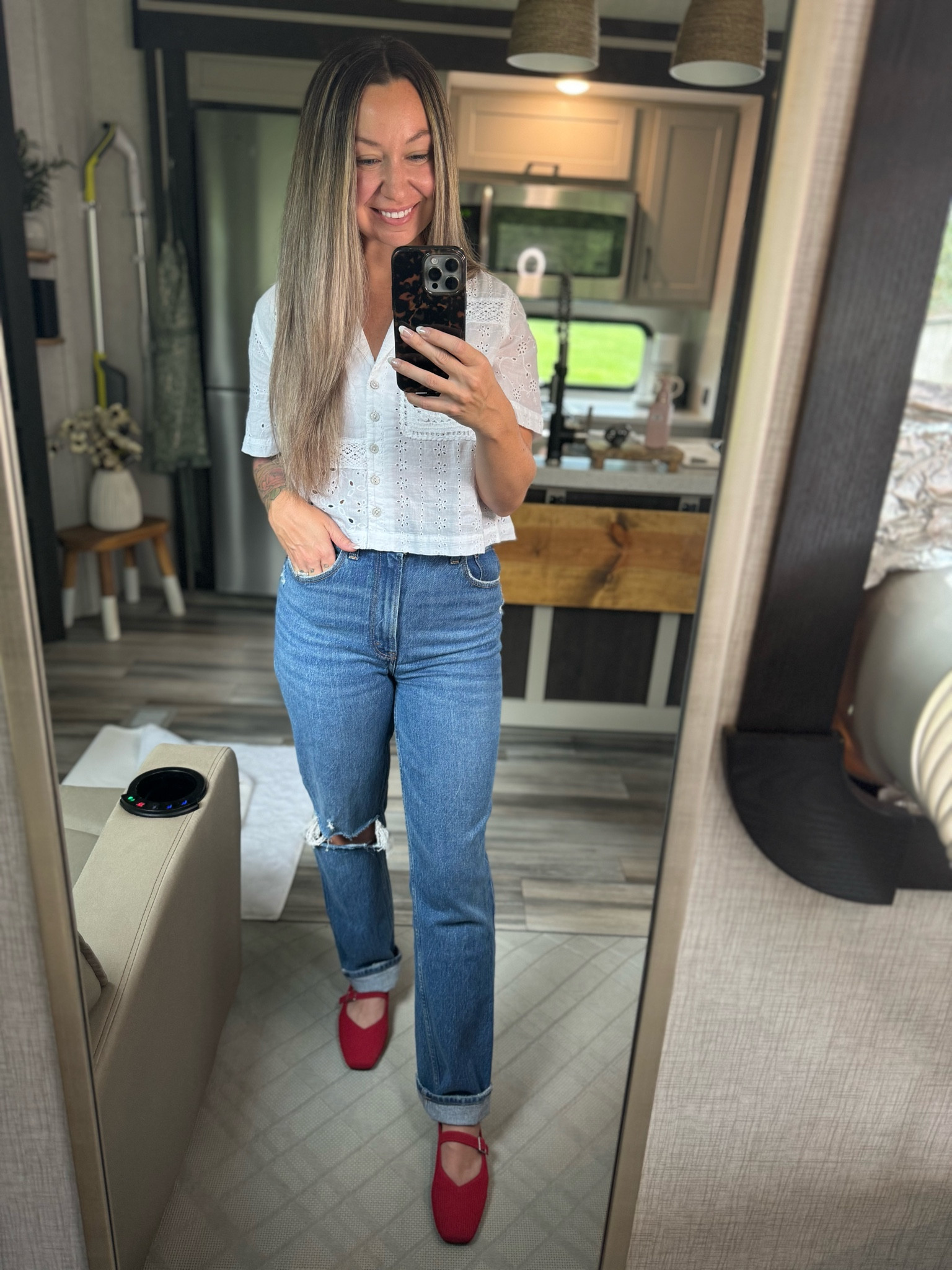 These ruby red Mary Jane slippers are the perfect staple you can wear all year! 

#LTKStyleTip #LTKFindsUnder100 #LTKSeasonal