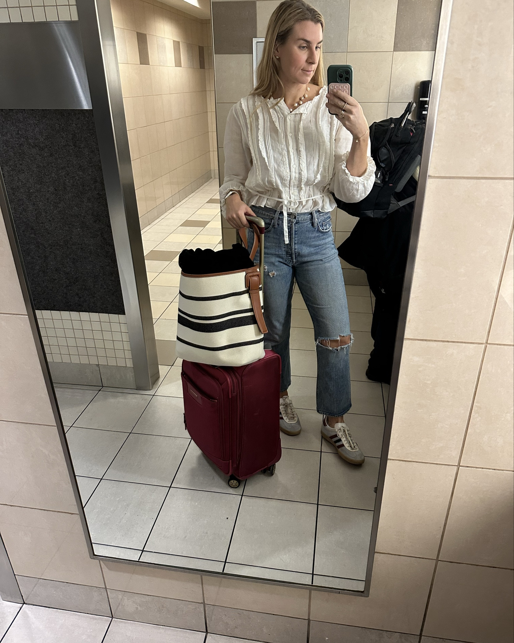 She’s a corporate girlie 
