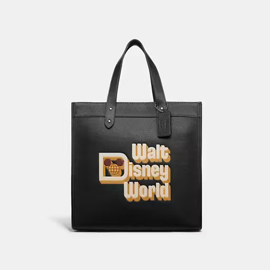 Disney X Coach Field Tote With Walt Disney World Motif | Coach (US)