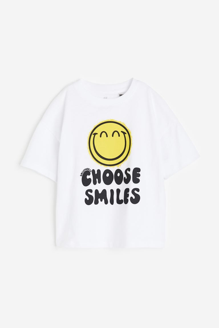 Oversized Printed T-shirt | H&M (US + CA)