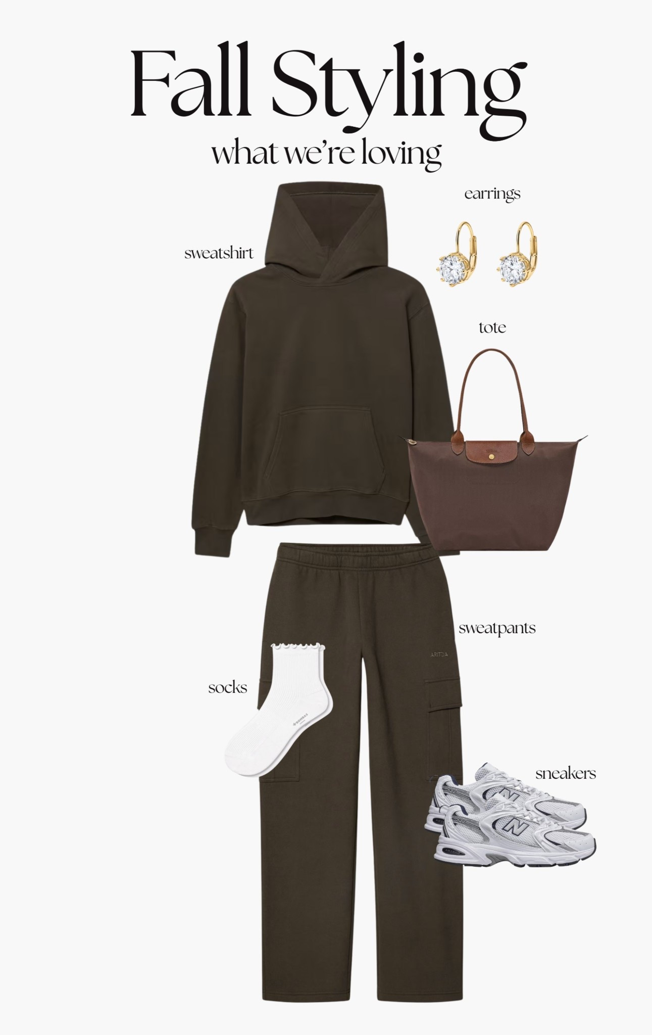 [9/17/26] Fall Styling | we're loving | a cozy chocolate sweatsuit, crisp sneakers, and a classic tote for an off-duty fall look. 🤎🍂

#LTKgrwm #LTKootd #LTKSeasonal