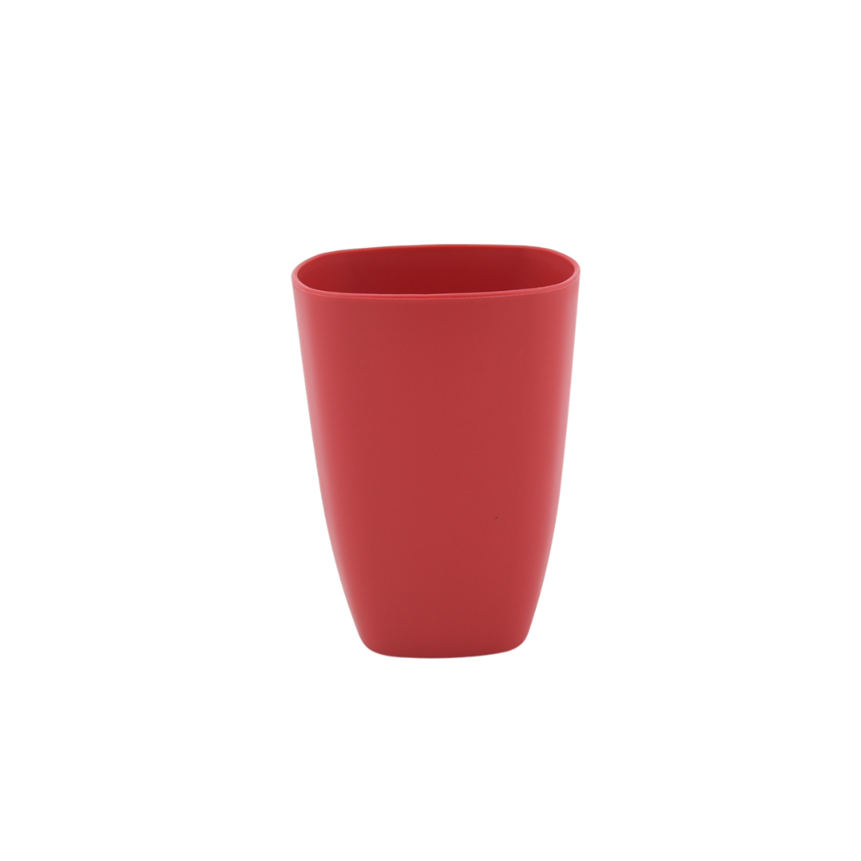 Mainstays 18-Ounce Square Plastic Tumbler, Red | Walmart (US)