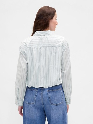 Bubble Hem Shirt | Gap (US)