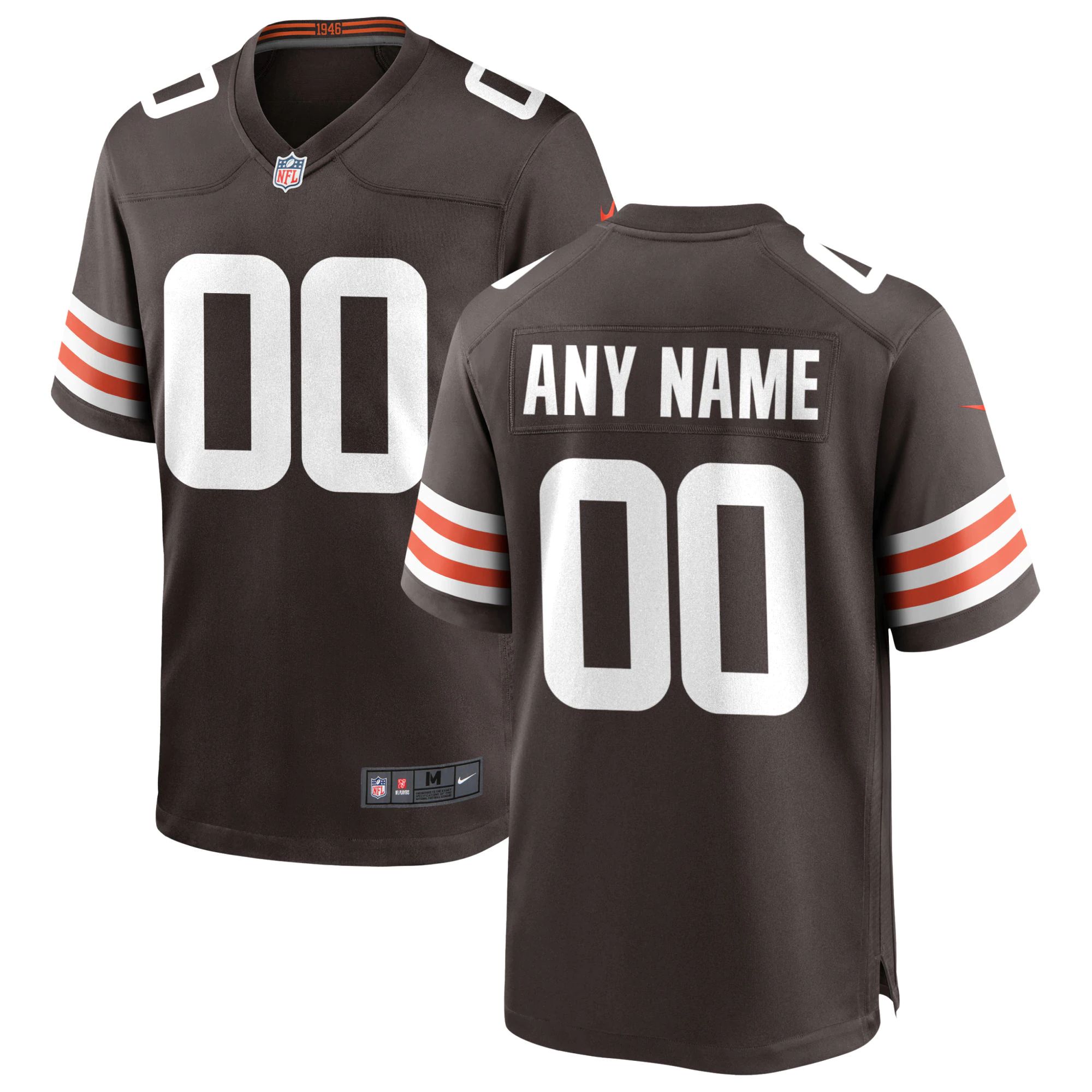 Nike Cleveland Browns Custom Game Jersey - Brown | Fanatics
