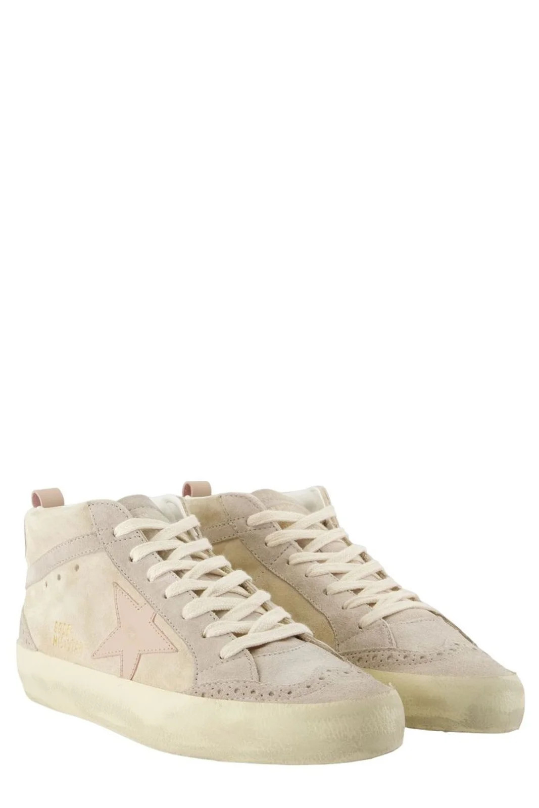 Golden Goose Deluxe Brand Mid Star Lace-Up Sneakers | Cettire Global
