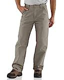 Amazon.com: Carhartt Men's Washed Duck Work Dungaree Pant,Carhartt Brown,34W x 32L: Casual Pants:... | Amazon (US)
