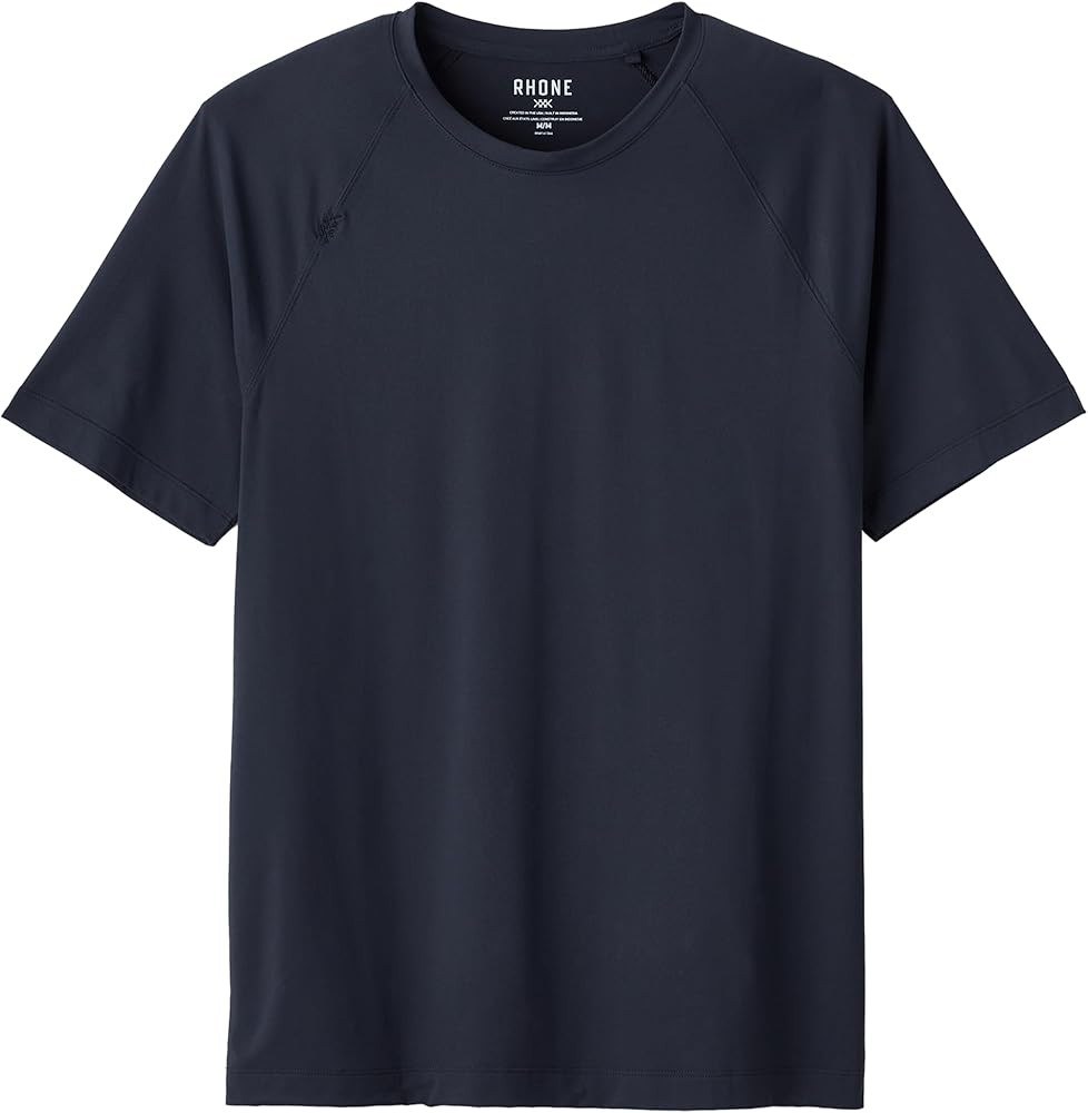 Rhone Reign Mens Workout Shirts, Anti-Odor, Quick Dry Mens Gym Shirts, Workout Shirts for Men | Amazon (US)