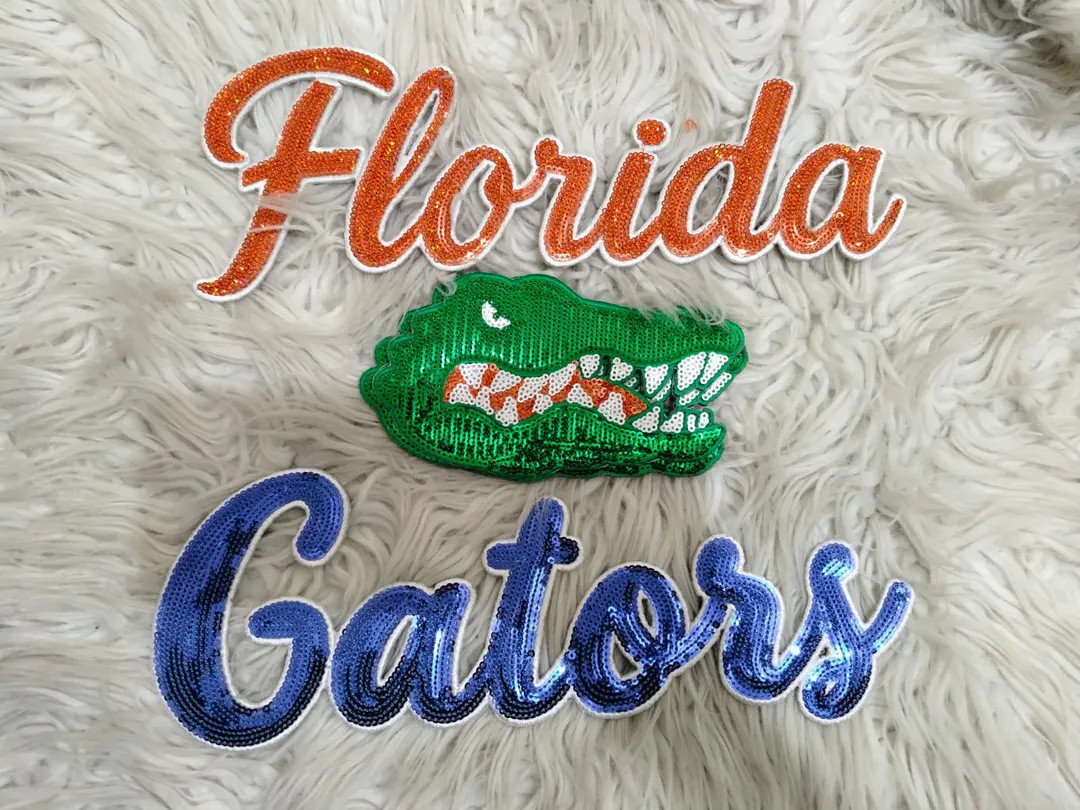 Personalized Sequin Patch — Custom Iron-on Patch for School, Uniforms, Toddler T-shirts, Mascot... | Etsy (US)